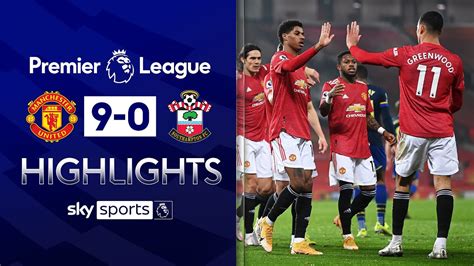 9 9 0|Manchester United F.C. 9–0 Southampton F.C.